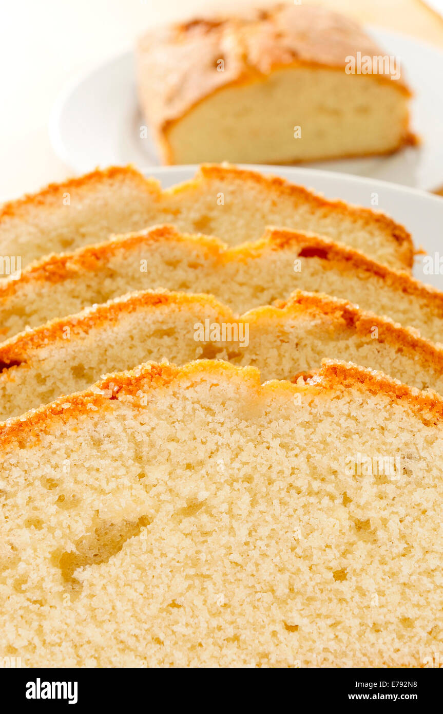 Libre de quelques morceaux de gâteau mousseline Banque D'Images