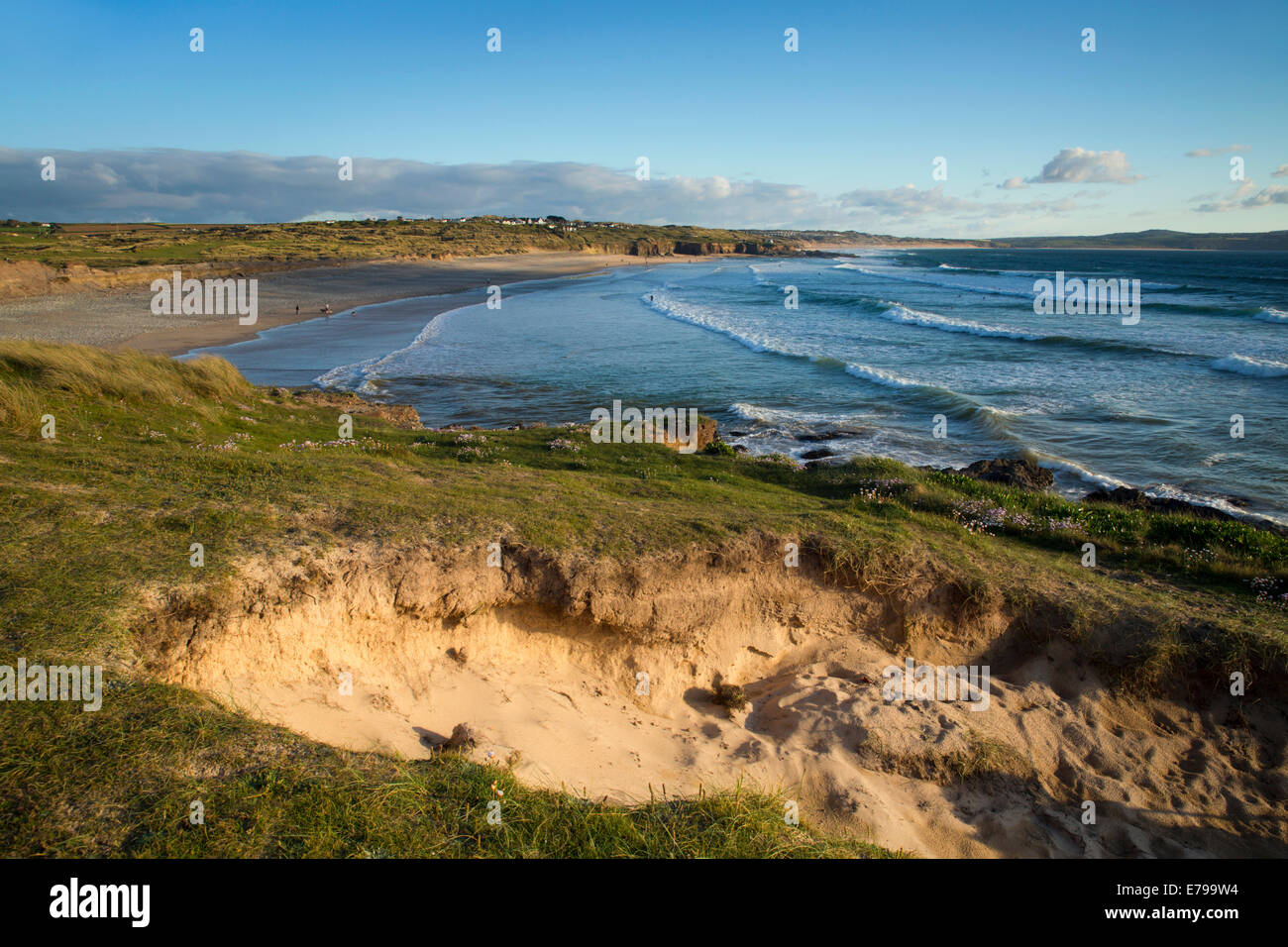 Gwithian ; baie de St Ives, Cornwall, UK Banque D'Images