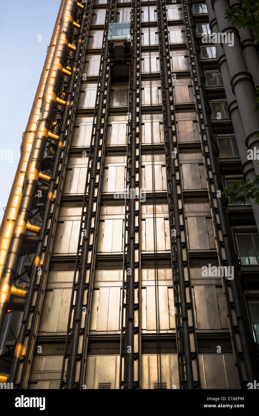Lloyd's Building, 1 mille carré, Lime Street, City of London, UK Banque D'Images