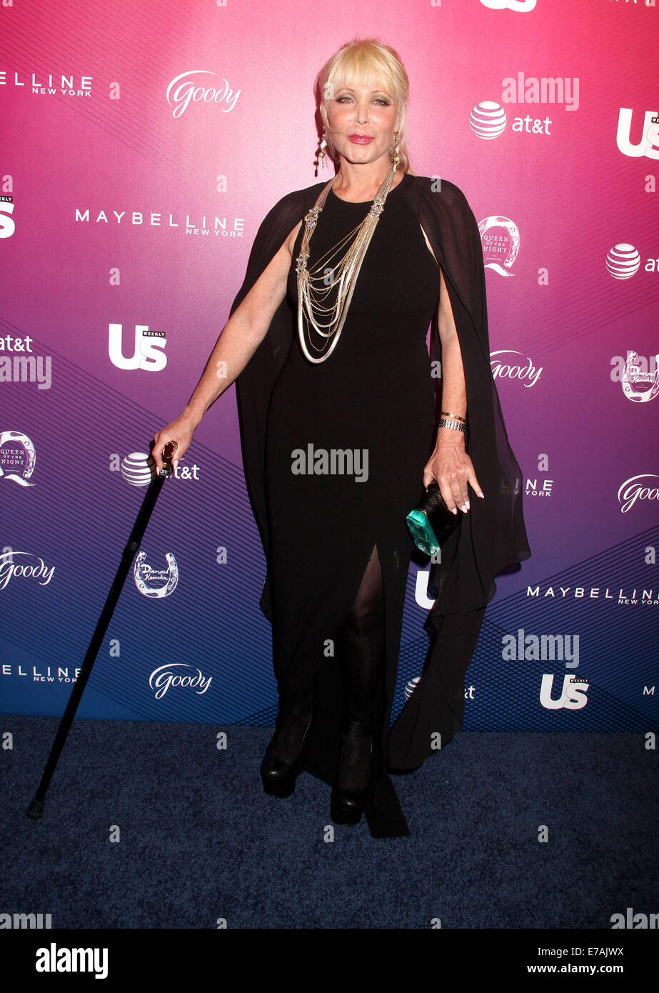 New York, USA. 10 Septembre, 2014. PAMELA BACH HASSELHOFF assiste à l'Us Weekly's 2014 plus chic new-yorkais célébration tenue à l'Hôtel Diamond Horseshoe. Credit : Nancy/Kaszerman ZUMA Wire/Alamy Live News Banque D'Images