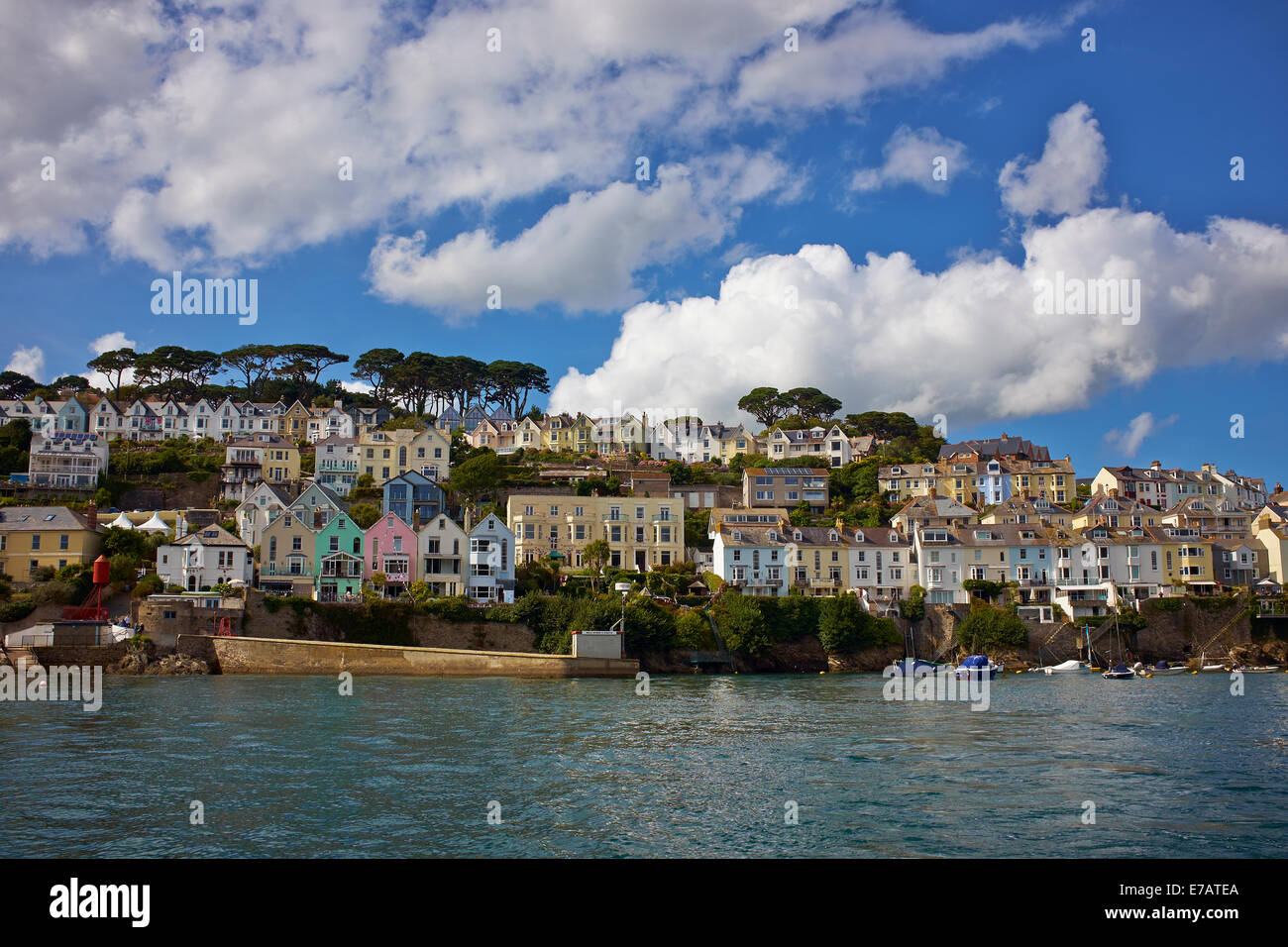 Fowey, Cornwall, Angleterre du Sud-Ouest, Royaume-Uni. Banque D'Images