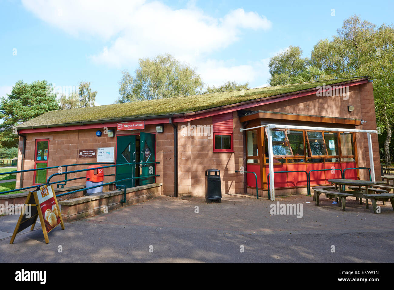 Cannock Chase Country Park Visitors Centre Marquis dur Staffordshire UK Banque D'Images