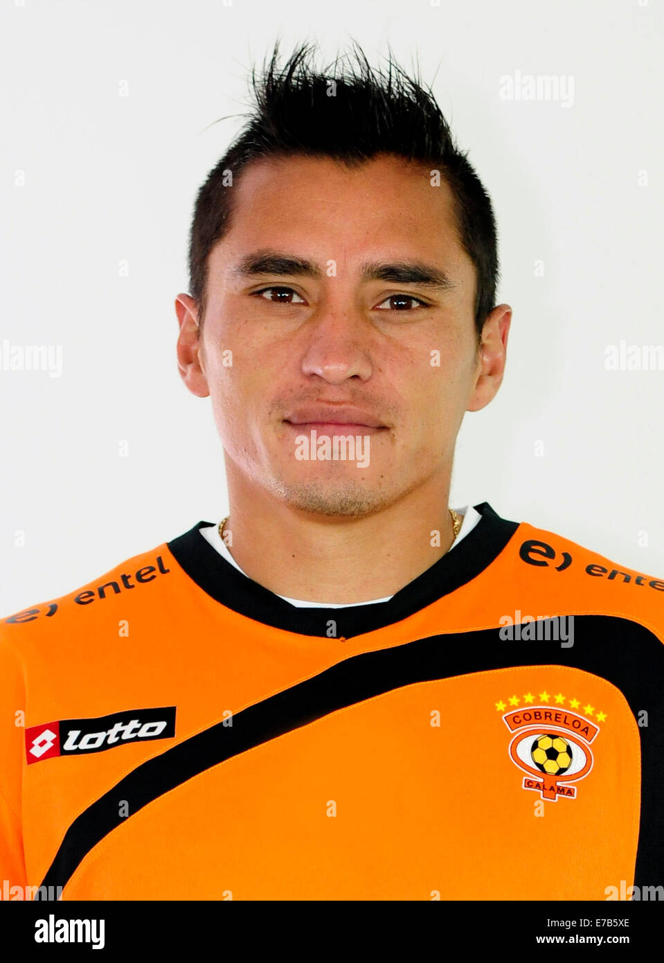 Le Chili de football Serie A / ( Club de Deportes Cobreloa ) - Diego Silva Banque D'Images