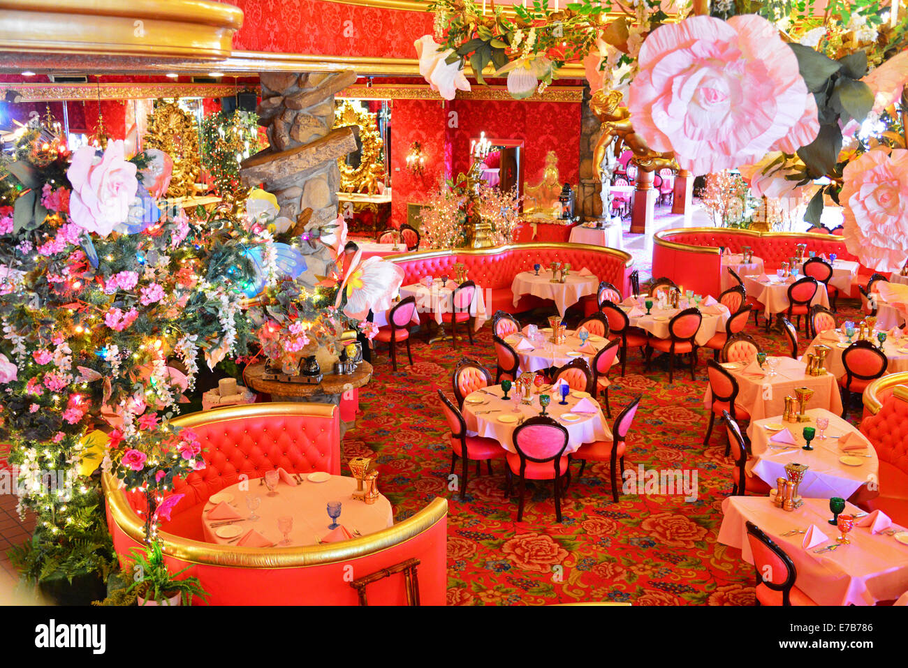 Madonna Inn, San Luis Obispo, Californie Banque D'Images