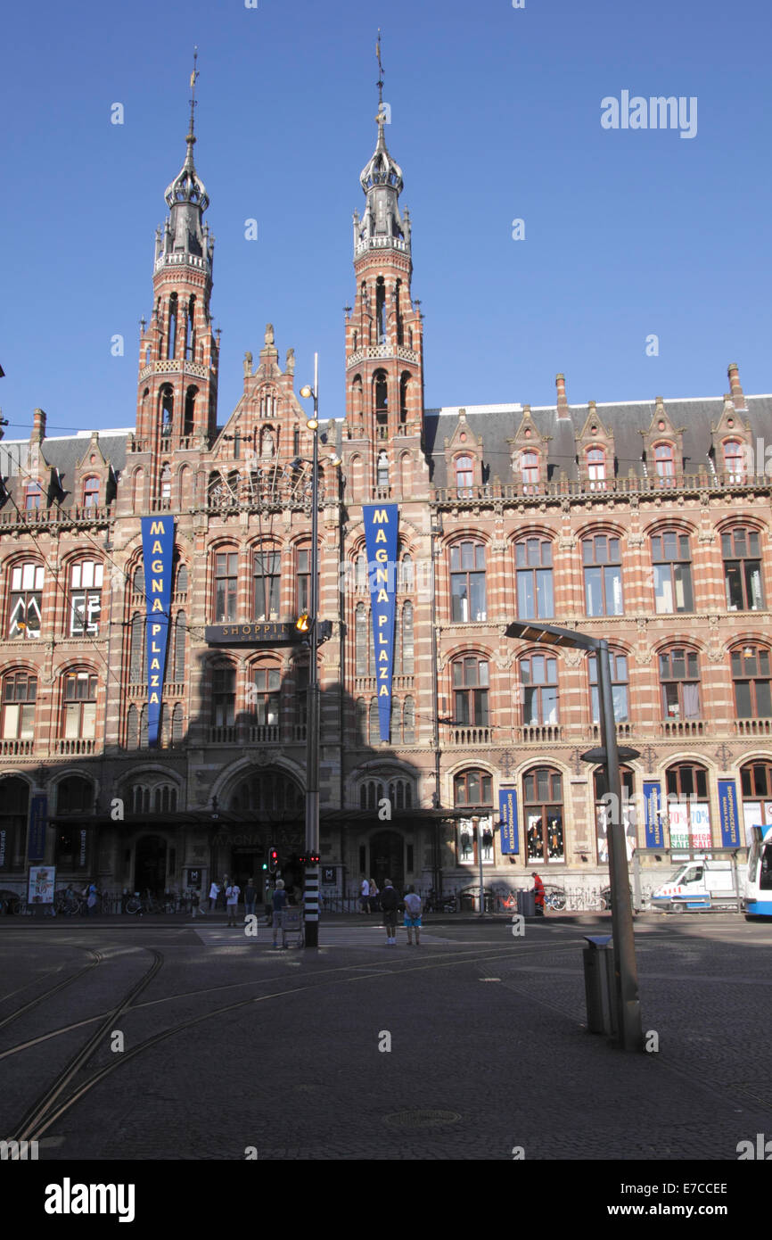 Magna Plaza Shopping Centre Amsterdam Pays-Bas Banque D'Images