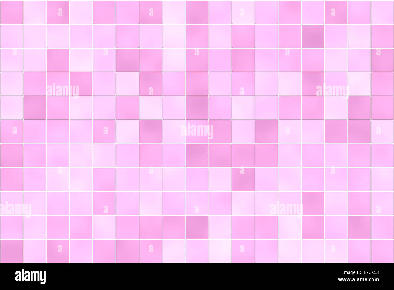 Illustration de Raster Square salle de bains douche minéral dans des tons de rose. Pour l'utiliser comme arrière-plan ou de l'élément de conception. Banque D'Images