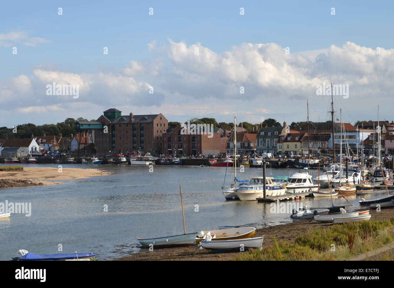 Wells next the Sea, Norfolk, UK Oct 2014 Banque D'Images