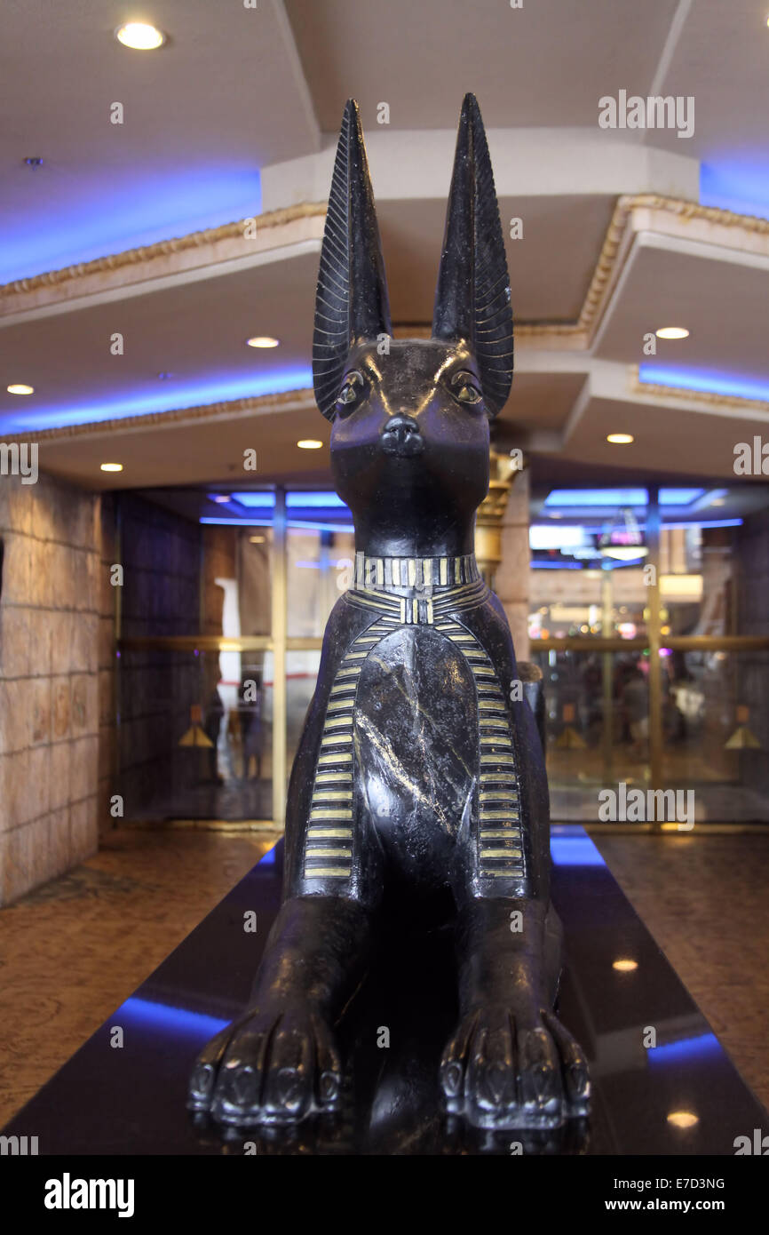 L'ÉGYPTE SPHINX CASINO LUXOR Banque D'Images