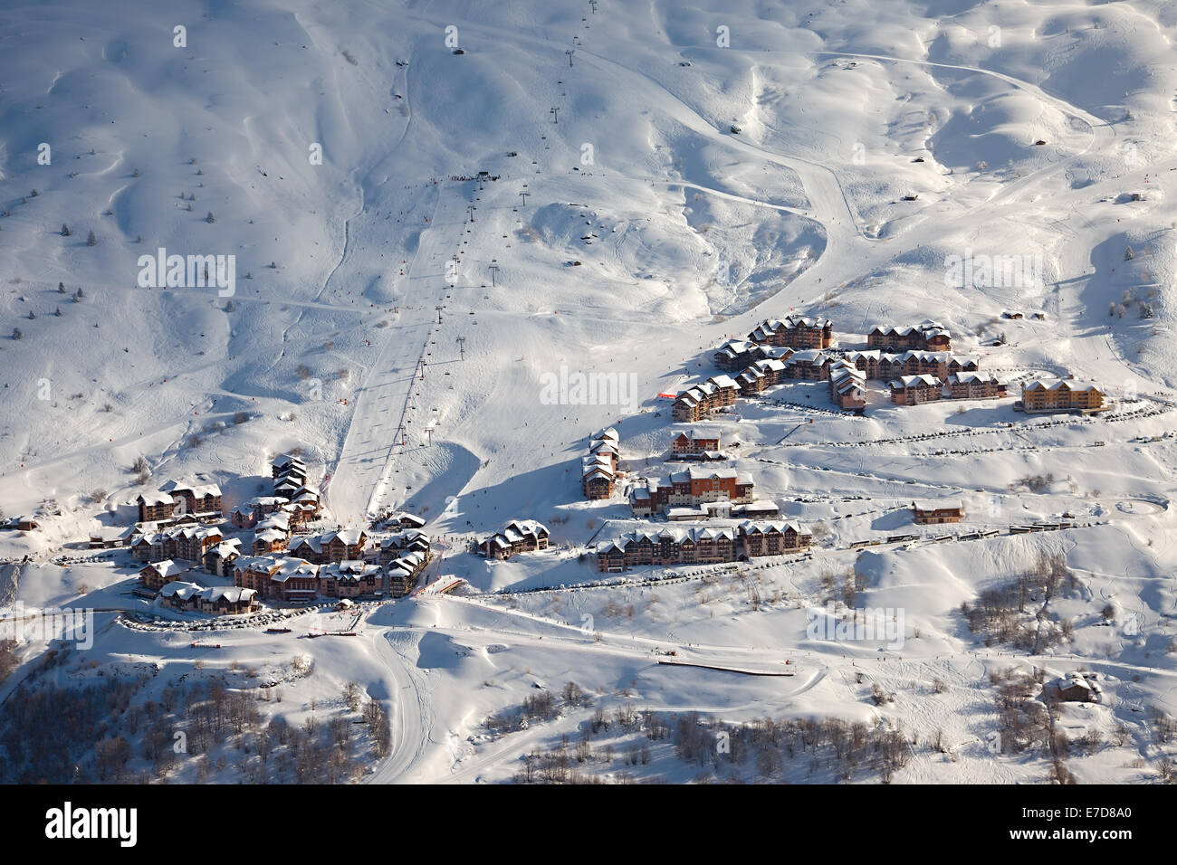 Station de ski Banque D'Images