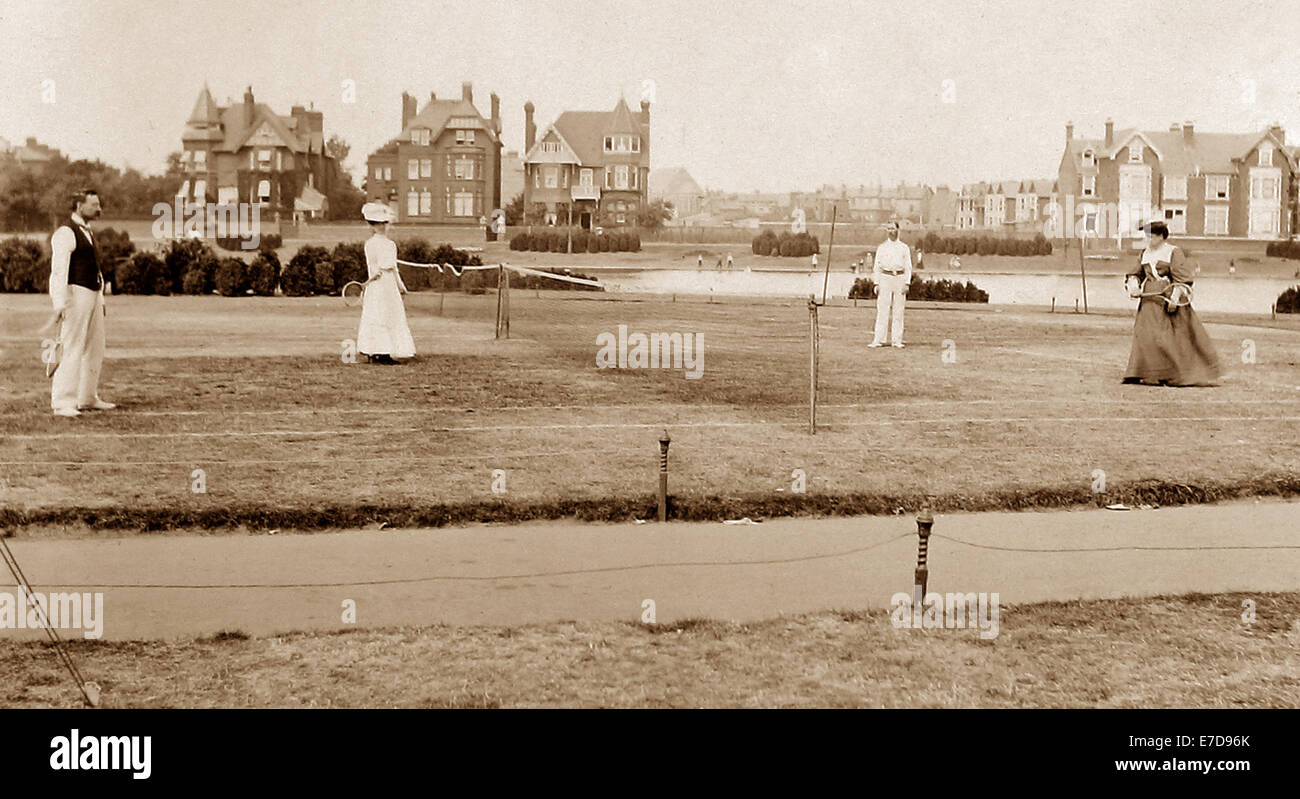 Au début des années 1900, l'Angleterre Southsea Banque D'Images