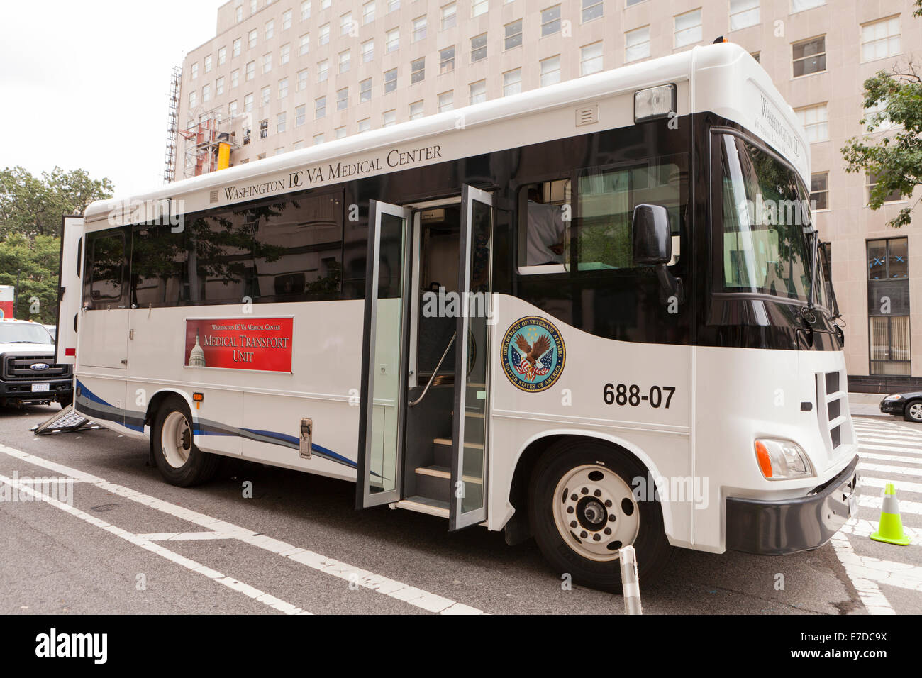 UNITÉ de transport médical du département DES anciens combattants DES ÉTATS-UNIS - Washington, DC États-Unis Banque D'Images