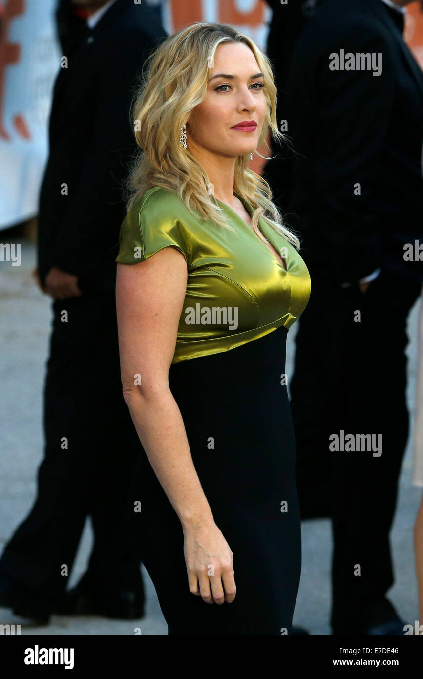 Kate Winslet au Festival International du Film de Toronto 2014. 2014 TIFF Banque D'Images