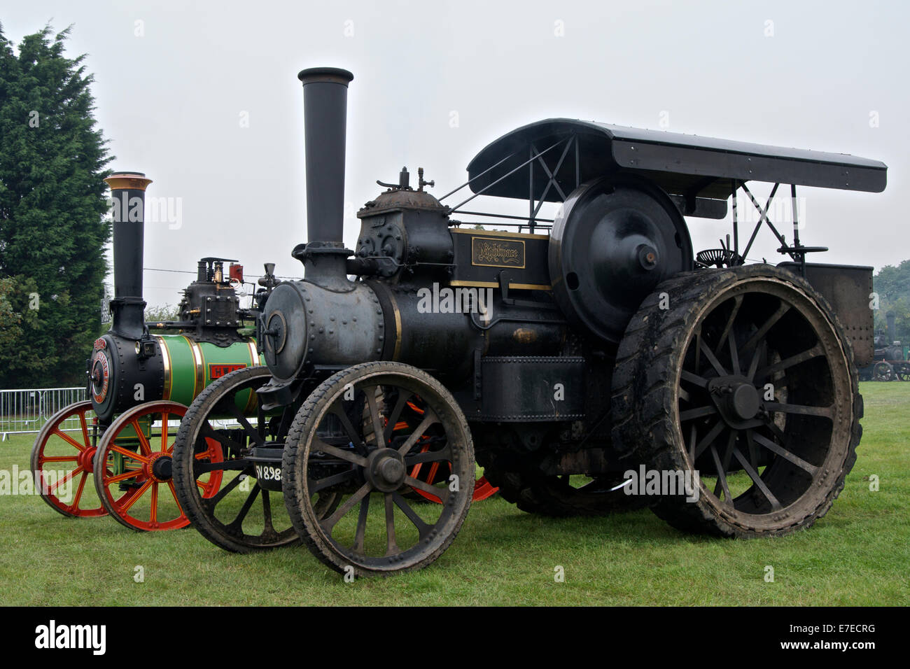 Steam road locomotive Banque de photographies et d’images à haute ...