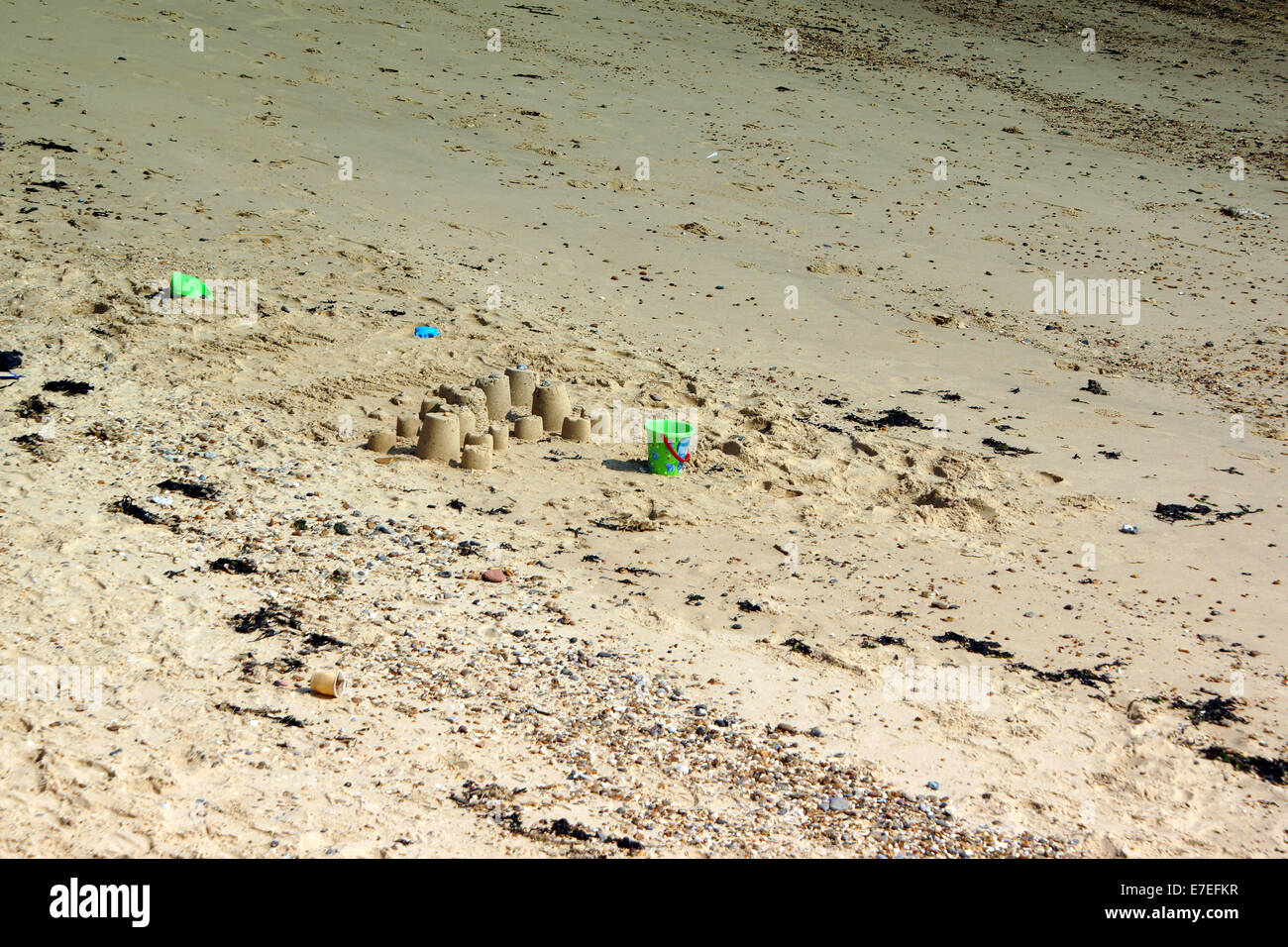 Clacton-on-Sea est la plus grande ville de la péninsule de Tendring et de district dans l'Essex, en Angleterre, et a été fondée en 1871 Banque D'Images