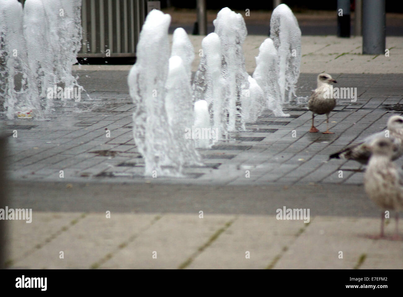Clacton-on-Sea est la plus grande ville de la péninsule de Tendring et de district dans l'Essex, en Angleterre, et a été fondée en 1871 Banque D'Images