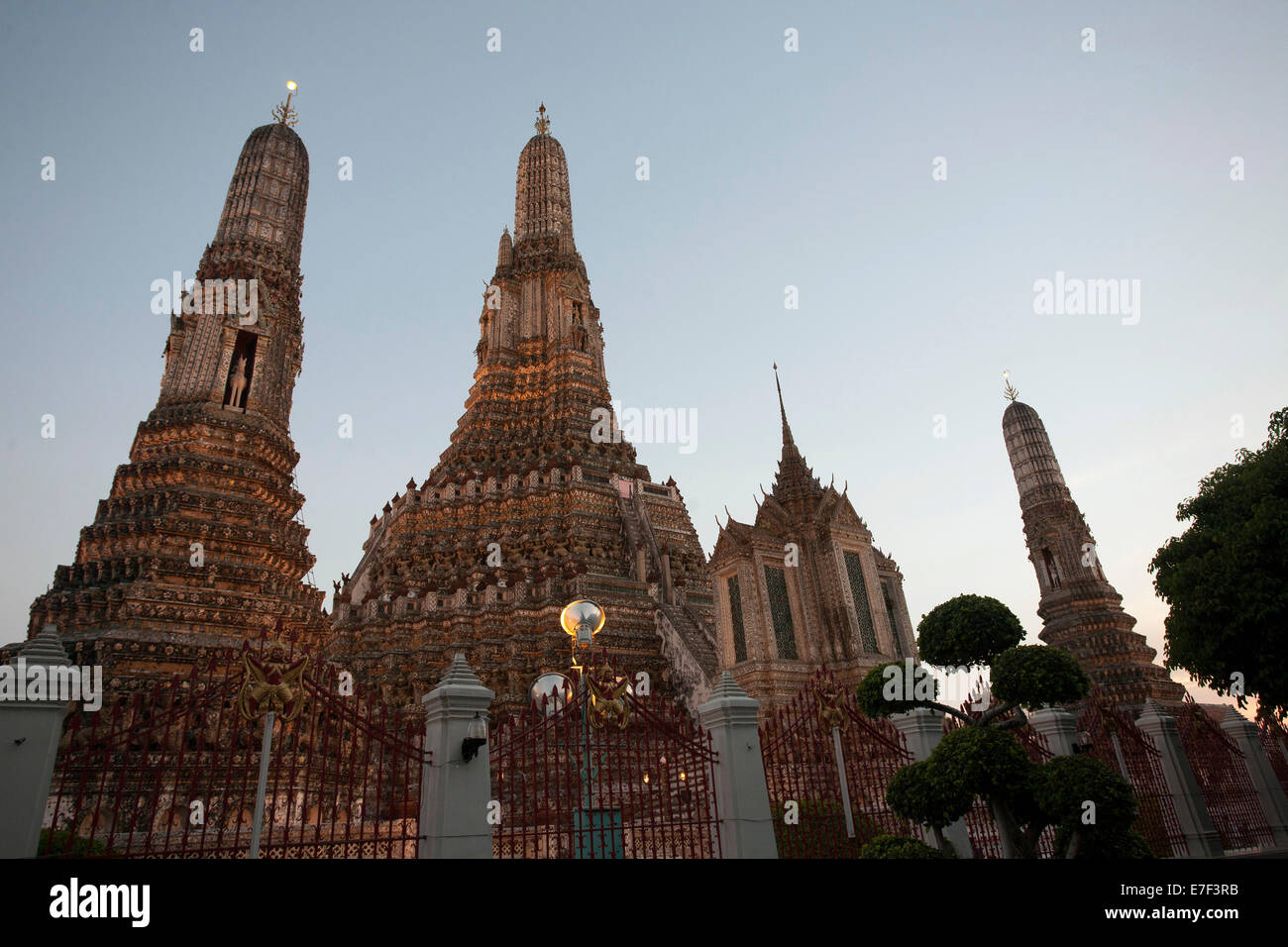 Wat Arun, Bangkok, Thaïlande Banque D'Images