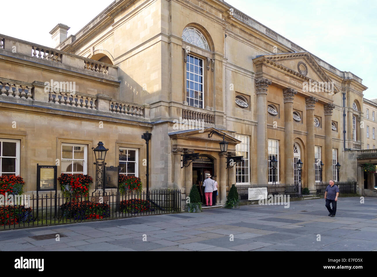 Pump Room, Bath, Somerset, Angleterre, Royaume-Uni Banque D'Images