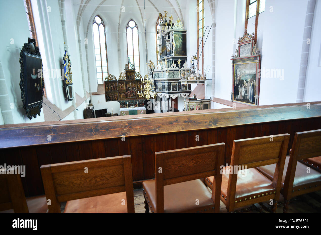Abbaye Luene dans Lunebourg a été fondée au Moyen Âge et est un musée intéressant aujourd'hui. Le 27 juillet 2014. Banque D'Images