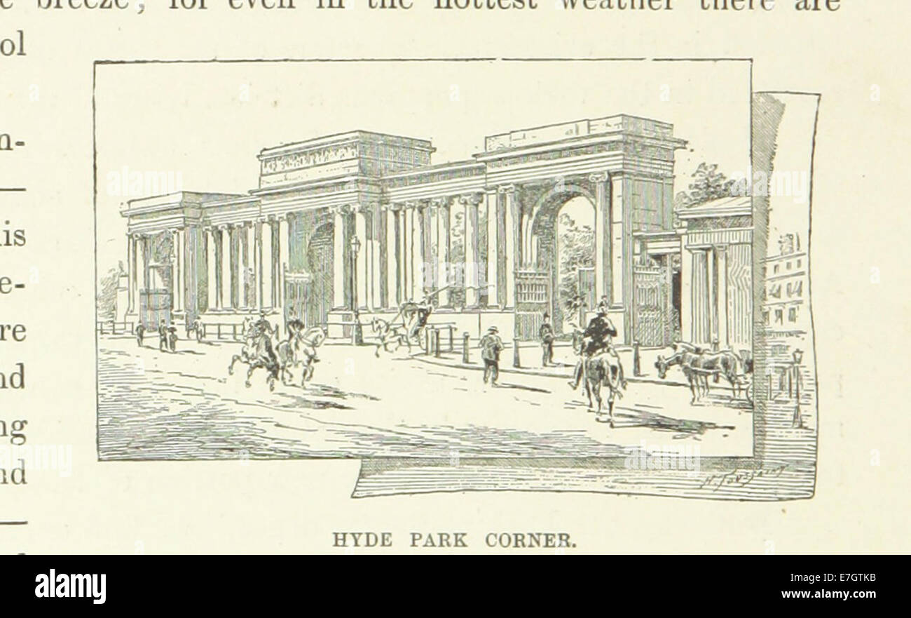 Image prise à partir de la page 140 de "Londres et ses environs. Un sondage de la métropole, pittoresque et la banlieue ... Traduit par Henry Frith. ... Avec des illustrations (11105550203) Banque D'Images