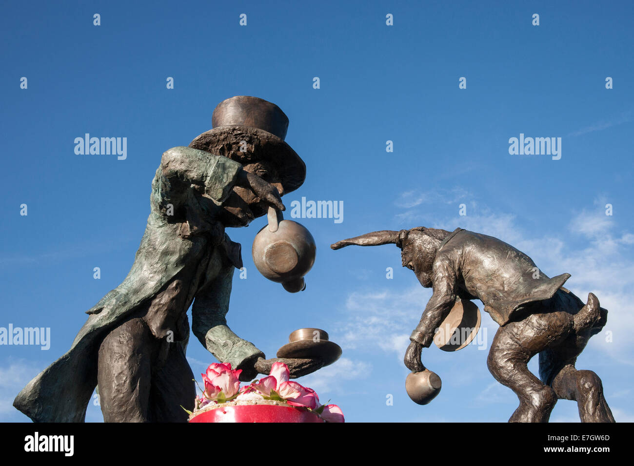 Alice au pays des merveilles Banque D'Images