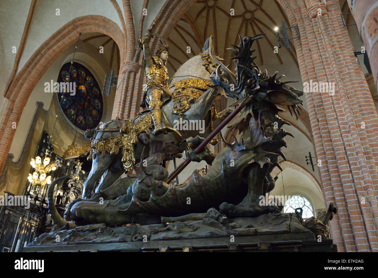 Église de Saint Nicholas, Stockholm, Suède 140809 61833  Banque D'Images