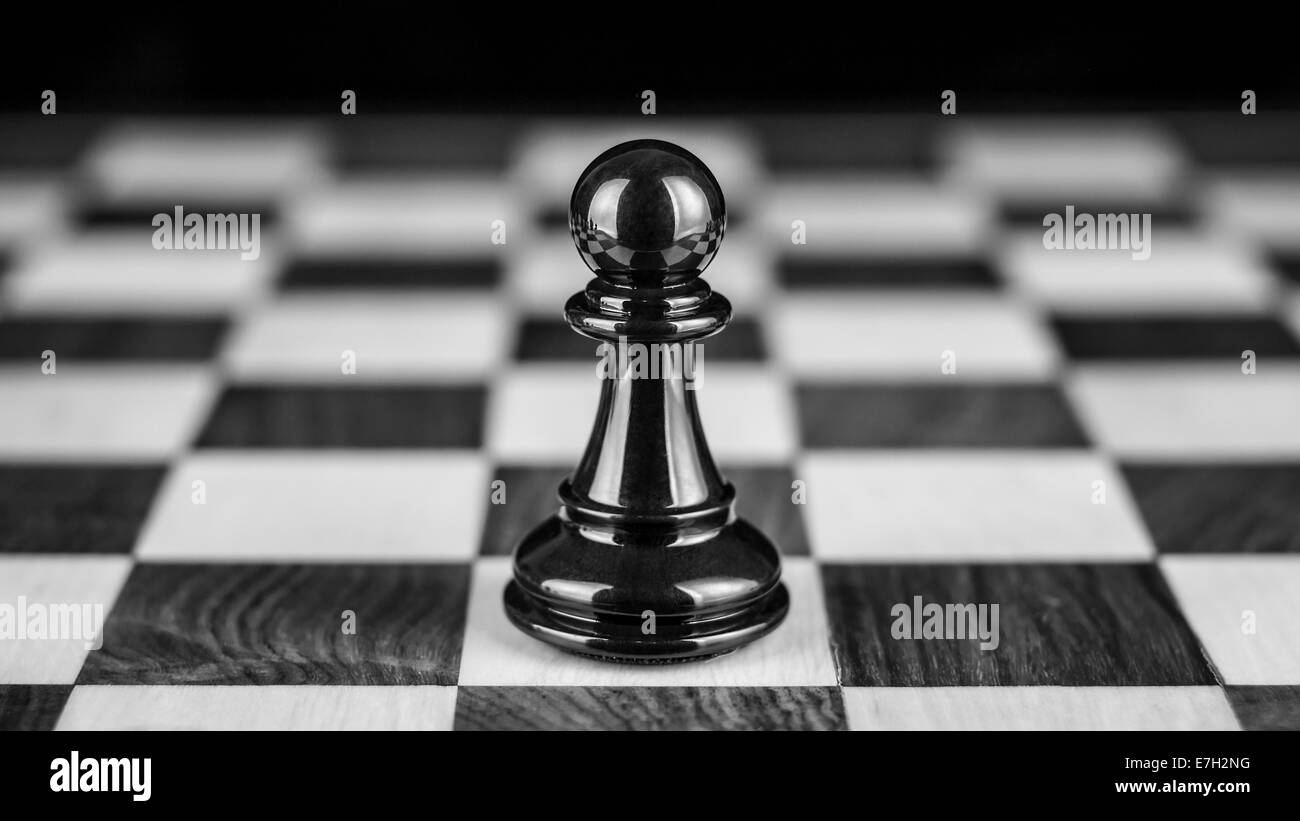 Studio photo à partir d'un jeu d'échecs Banque D'Images