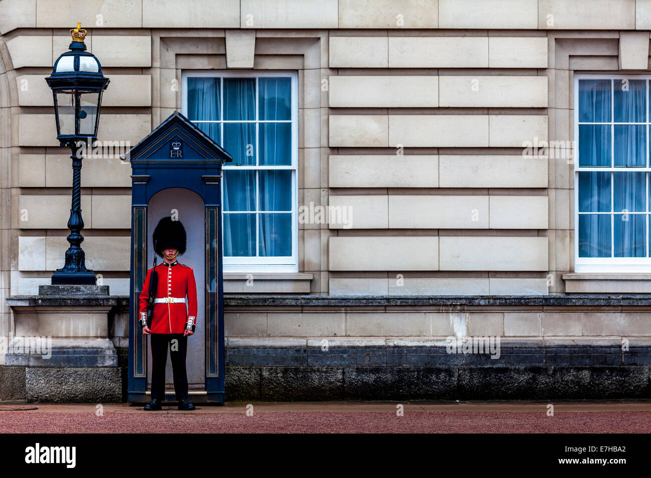 , La Garde du palais de Buckingham Palace, Londres, Angleterre Banque D'Images