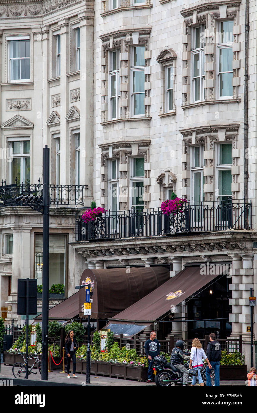 Hard Rock Cafe, Londres, Angleterre Banque D'Images