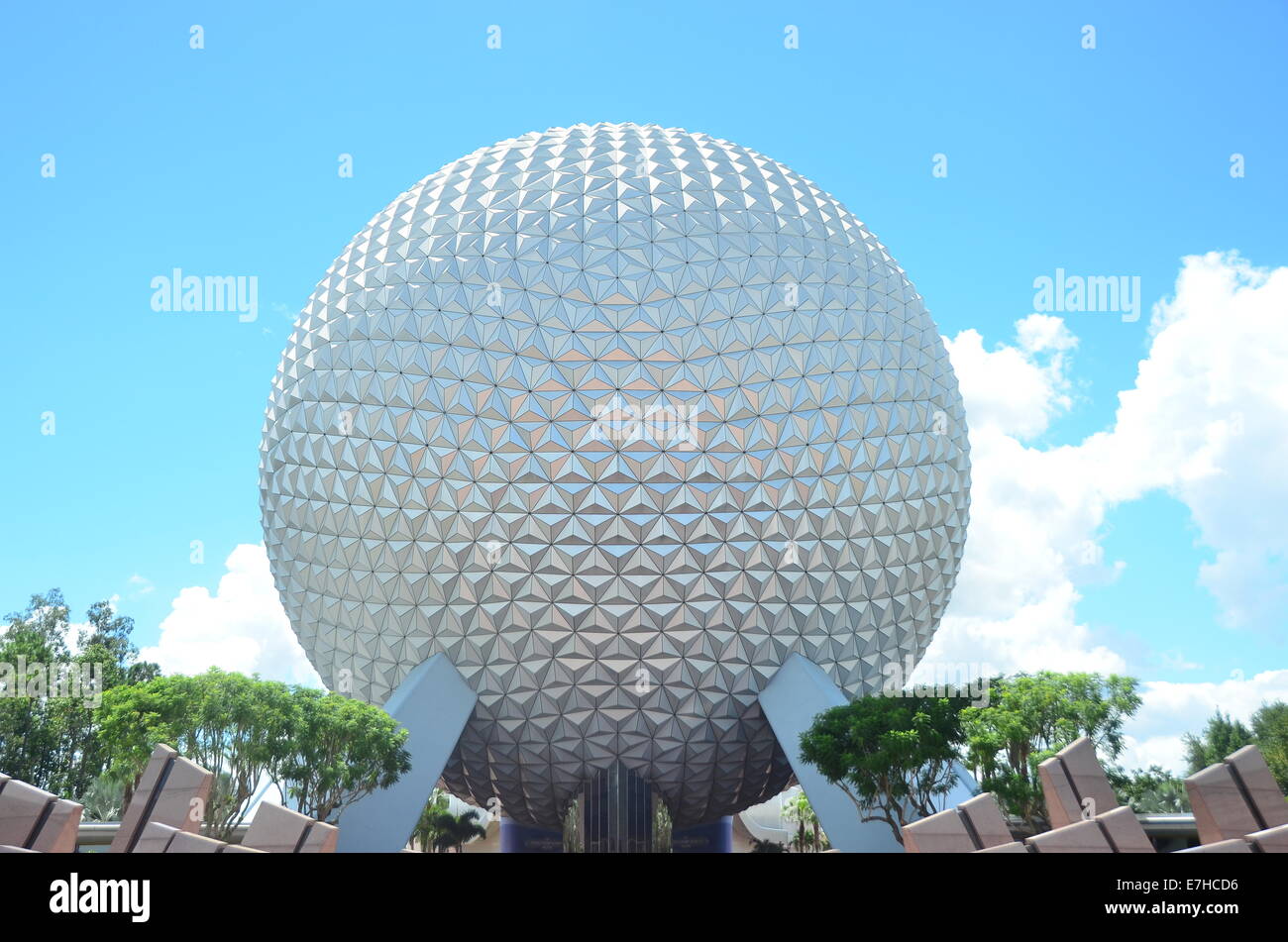 Centre Epcot à Walt Disney World, Orlando, Floride, USA Banque D'Images