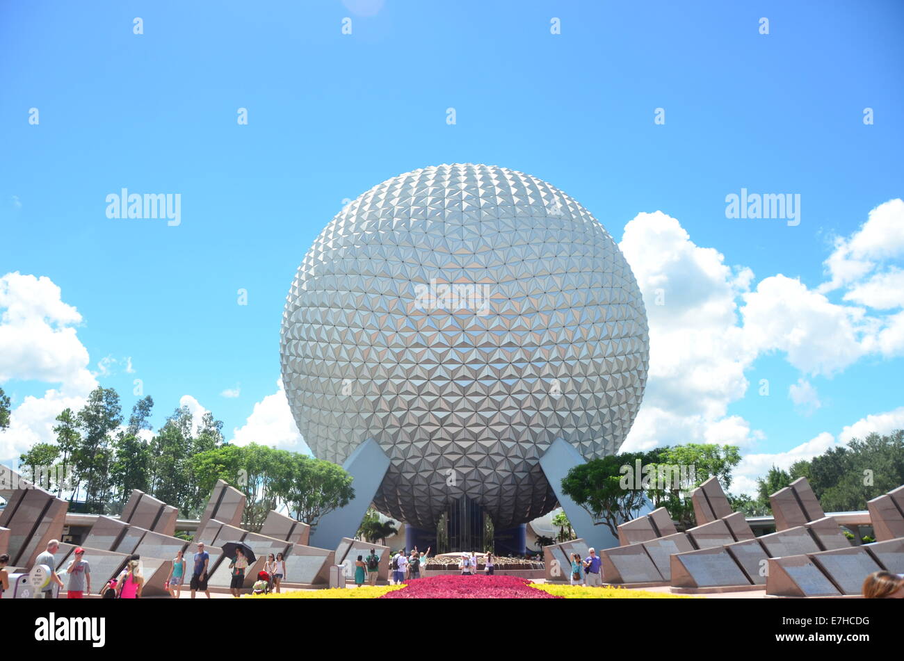 Centre Epcot à Walt Disney World, Orlando, Floride, USA Banque D'Images