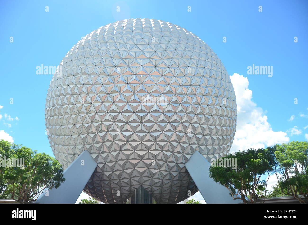 Centre Epcot à Walt Disney World, Orlando, Floride, USA Banque D'Images