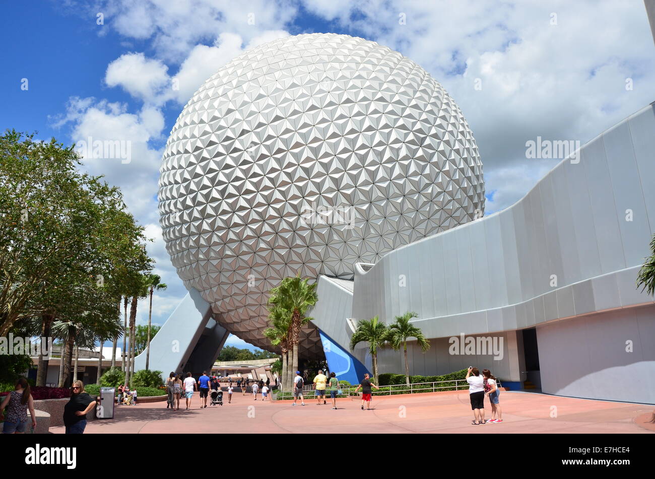 Centre Epcot à Walt Disney World, Orlando, Floride, USA Banque D'Images