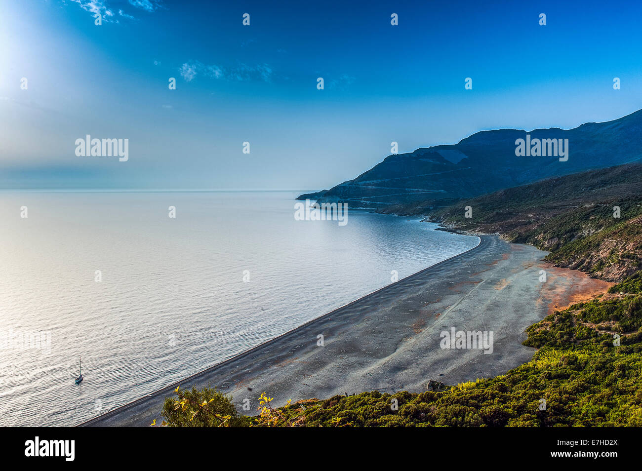 Europe France Corse Haute Corse Cap Corse Nonza La