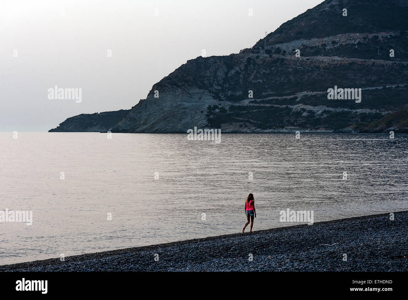 Europe France Corse Haute Corse Cap Corse Nonza Jeune