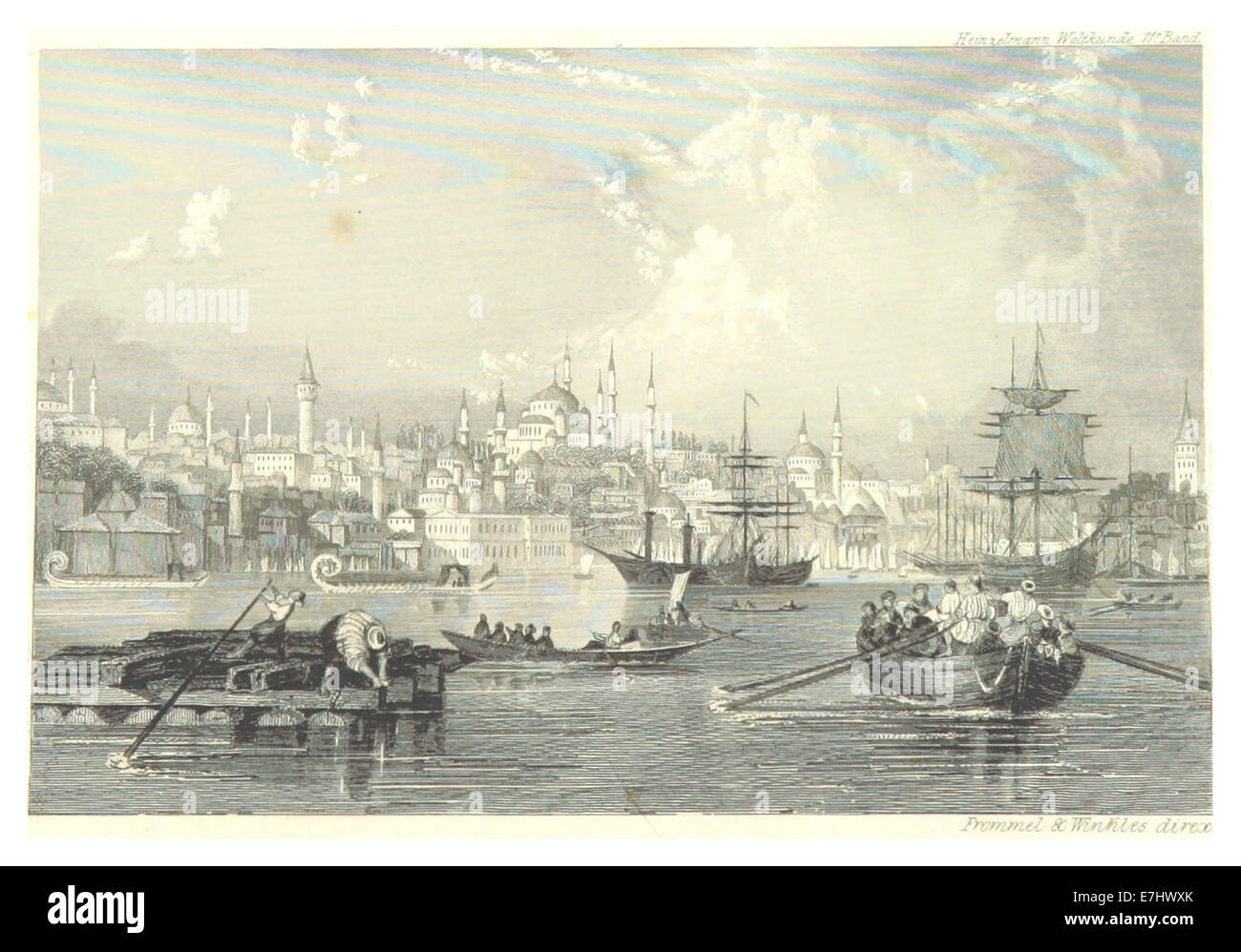 HEINZELMANN(1853) 11,012 Konstantinopel Banque D'Images