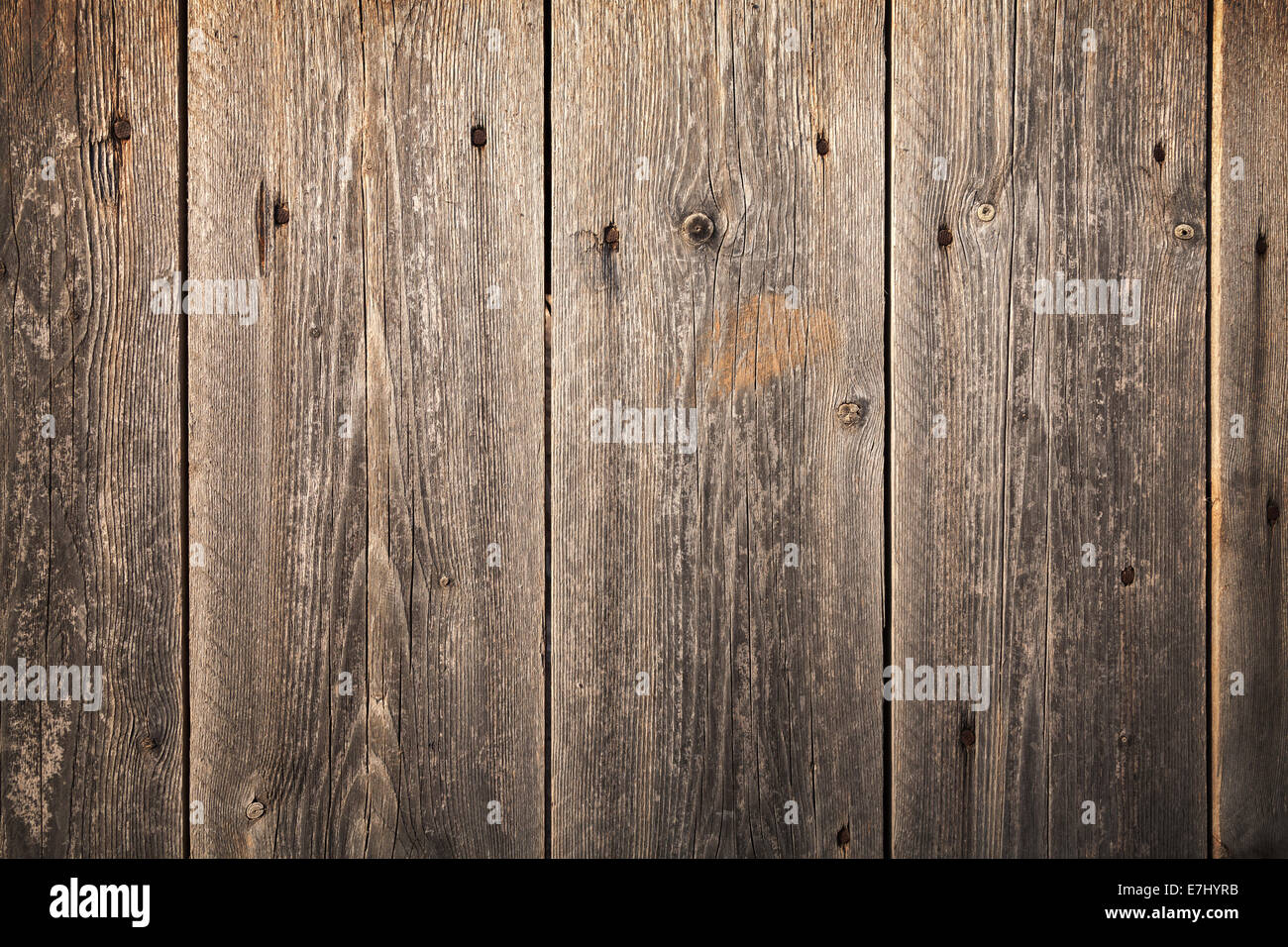 Vieux mur en bois brun foncé, une texture de fond photo Banque D'Images