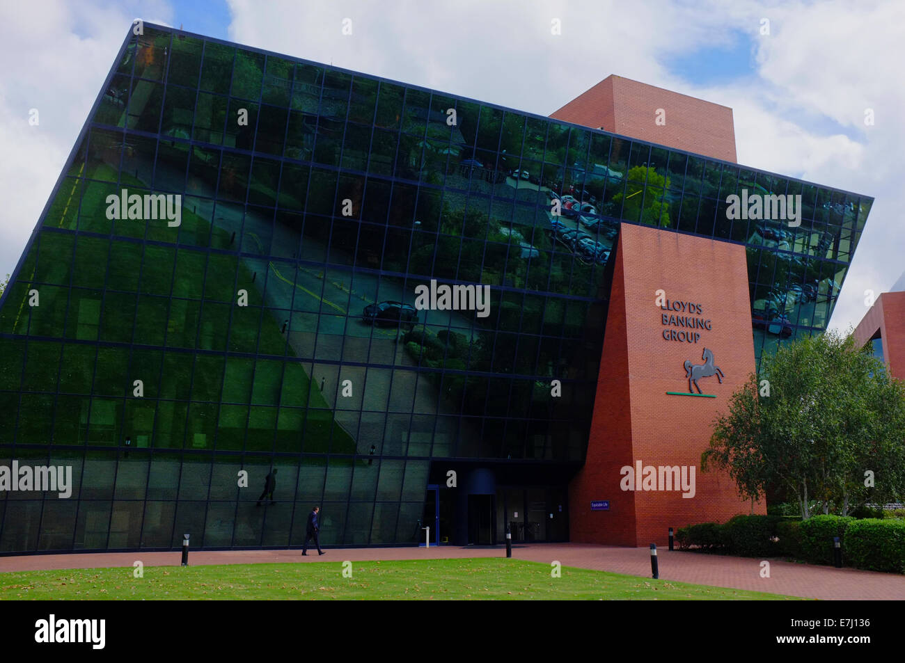 Bâtiment de Lloyds Banking Group à Aylesbury, Buckinghamshire, England, UK Banque D'Images