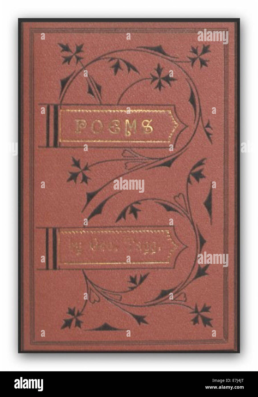 TAGG(1874) Poèmes Banque D'Images
