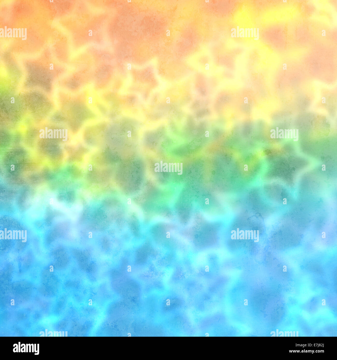 Partie floue colorée stars de fond Banque D'Images