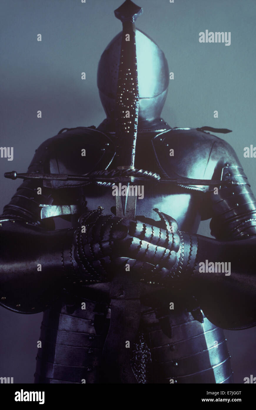 L'armure de chevalier, Portugal Banque D'Images