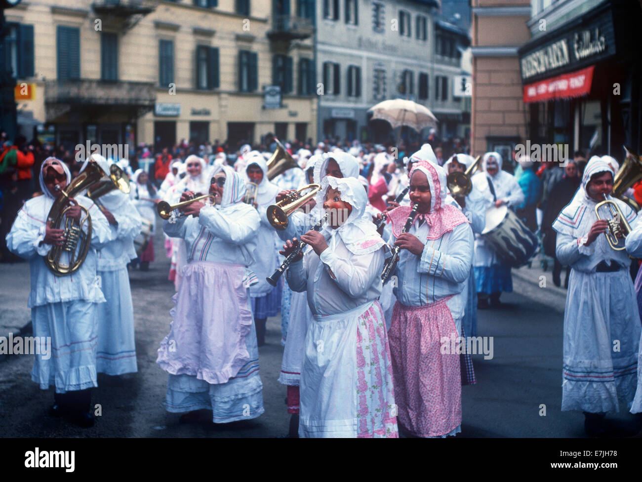 Fasching, Mardi Gras, Bad Aussee, Autriche Banque D'Images