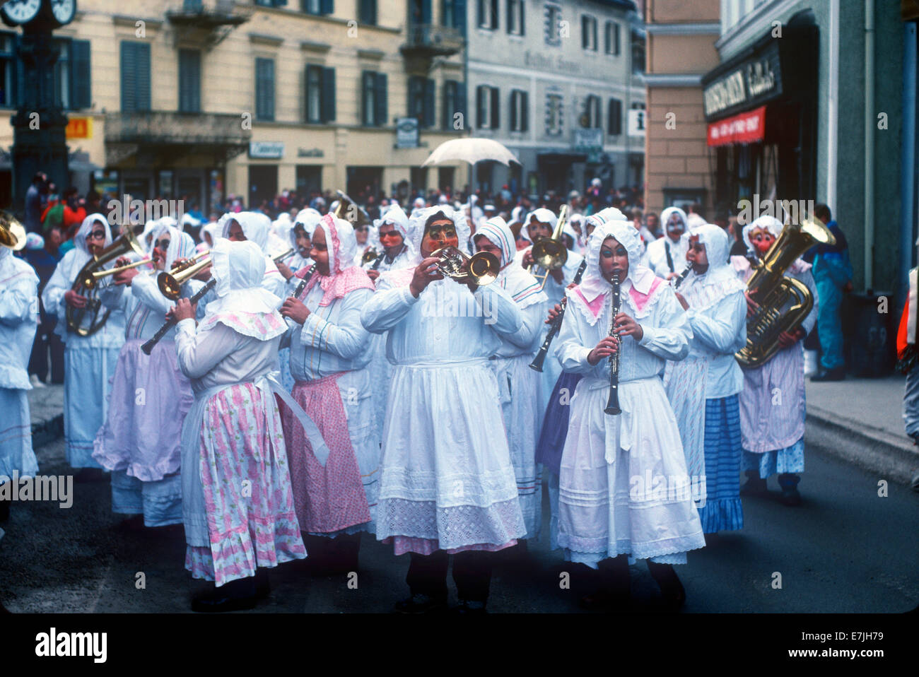 Fasching, Mardi Gras, Bad Aussee, Autriche Banque D'Images