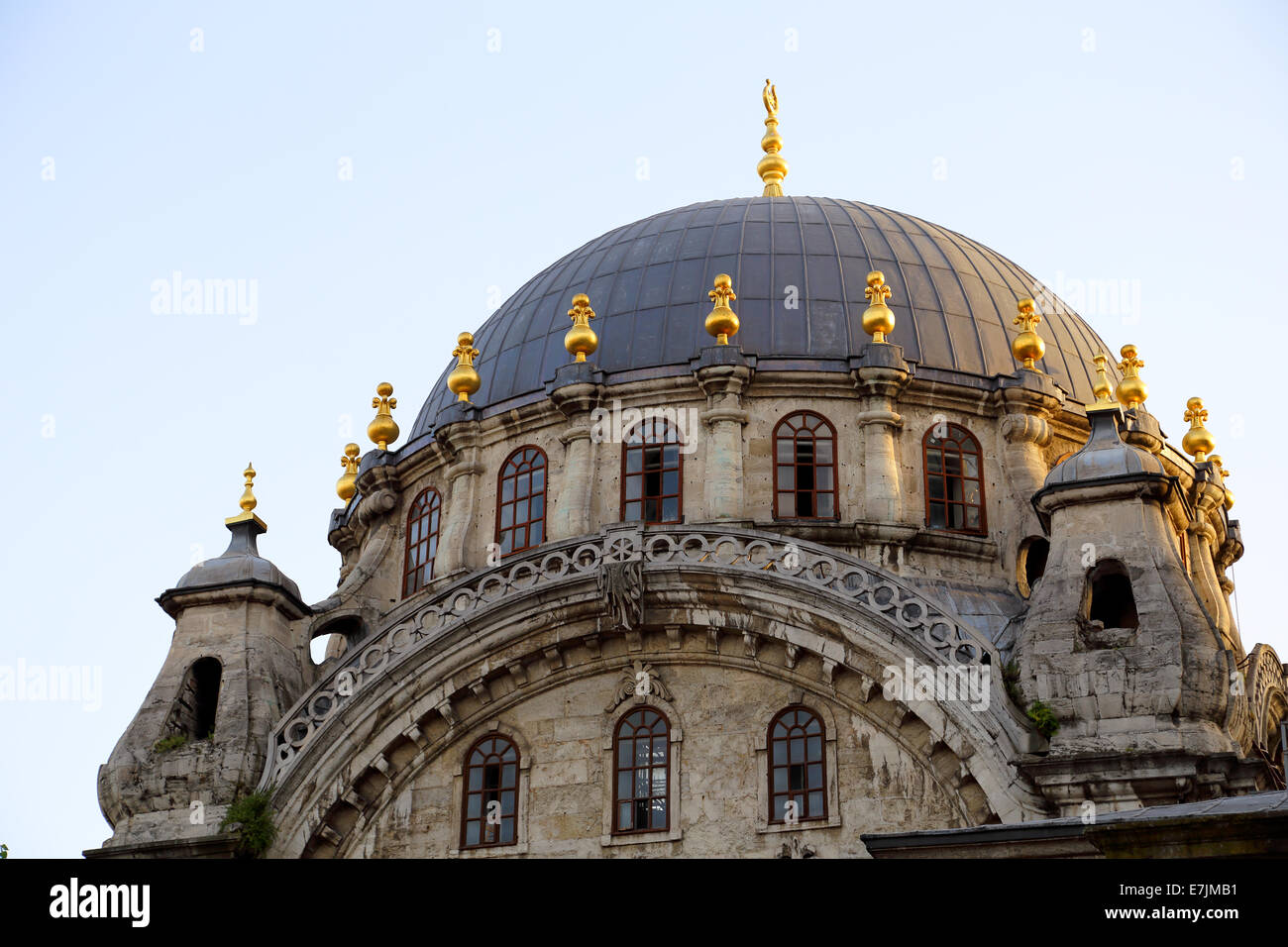 Mosquée Nusretiye à Karakoy, Istanbul, Turquie Banque D'Images
