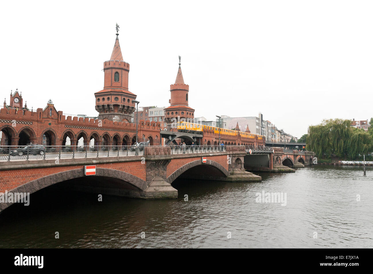 Oberbaum brucke, Berlin 2014 Banque D'Images
