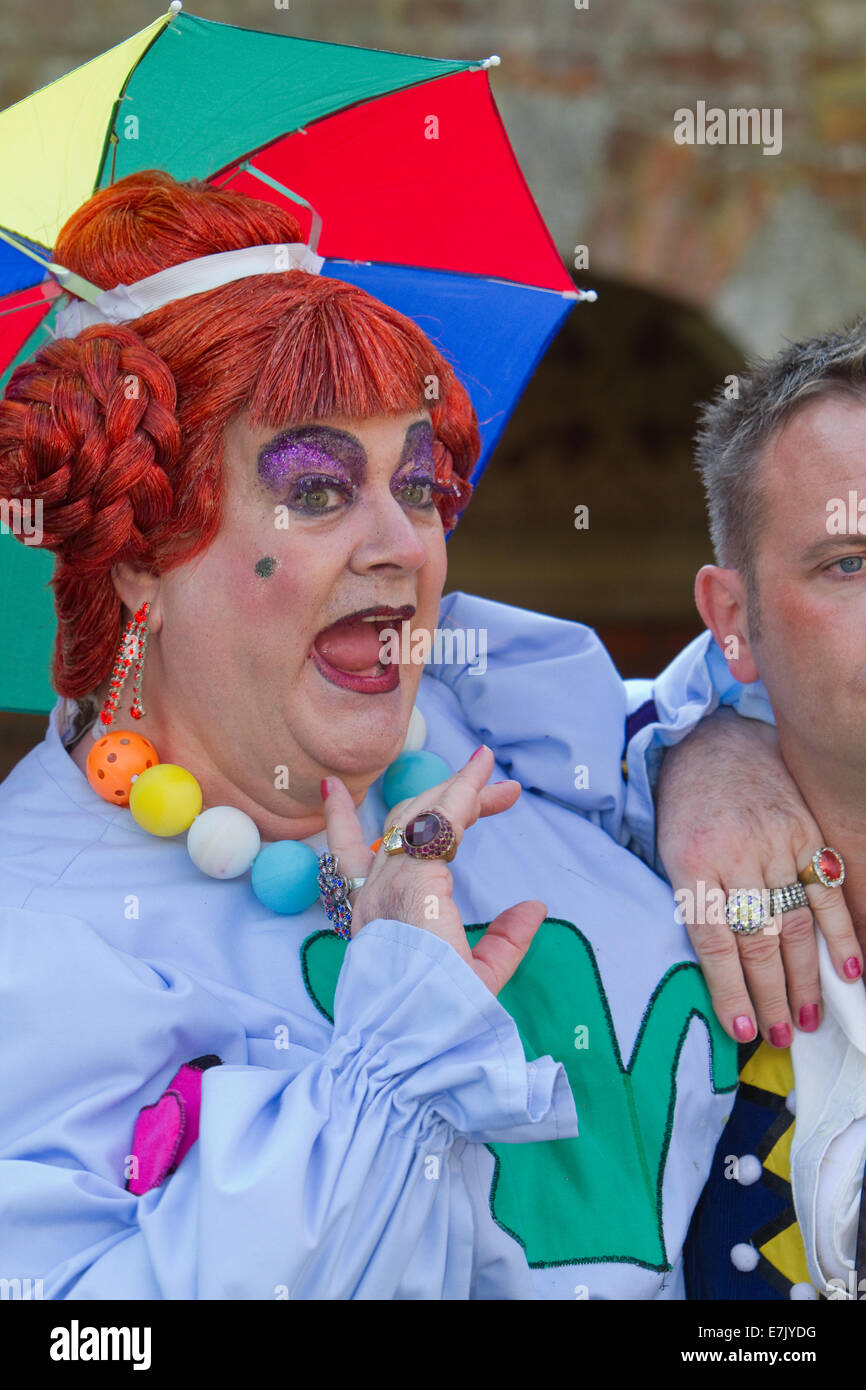 Bobby Crush et Jamie Rickers à Bromley's Churchill Cinémas Pantomime Sleeping Beauty Lancement presse Banque D'Images