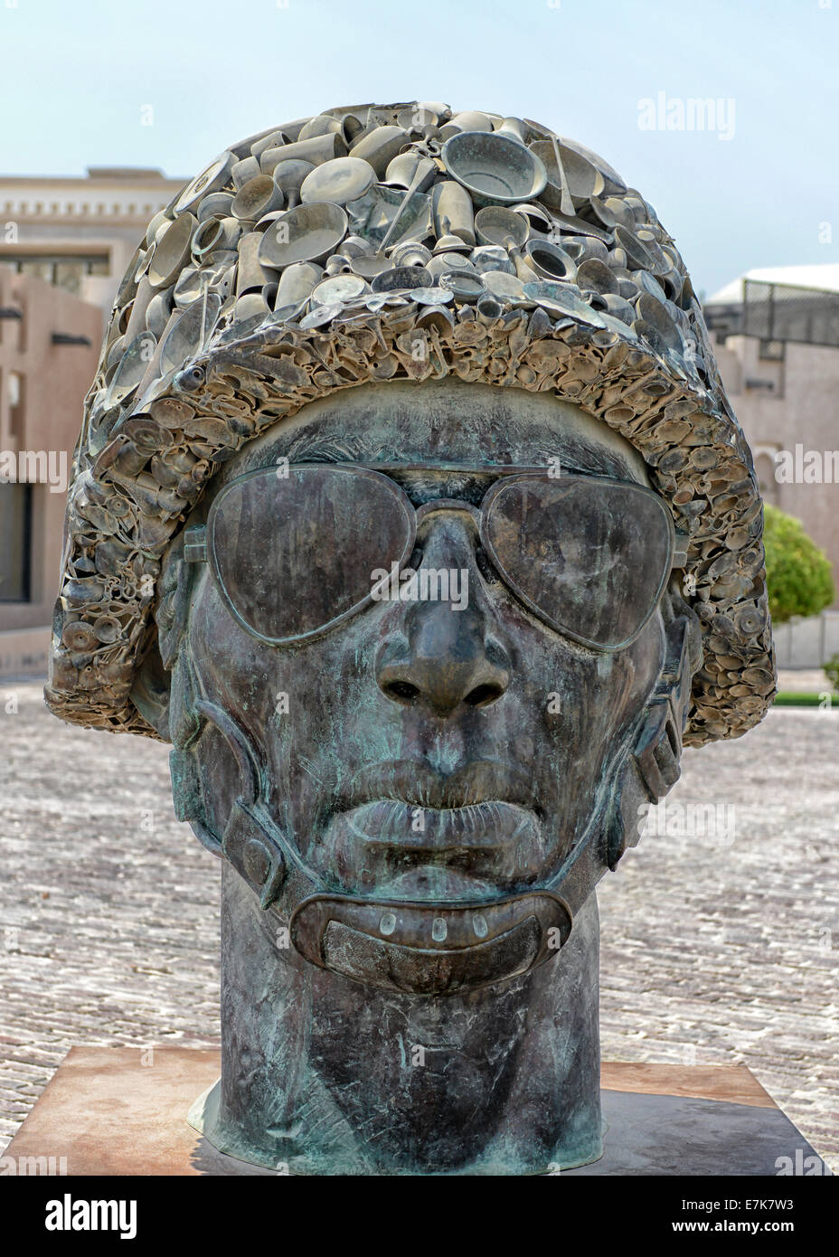Sculptures au Katara Cultural Village à Doha, Qatar Banque D'Images