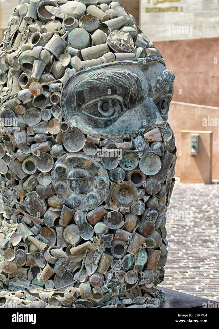 Sculptures au Katara Cultural Village à Doha, Qatar Banque D'Images