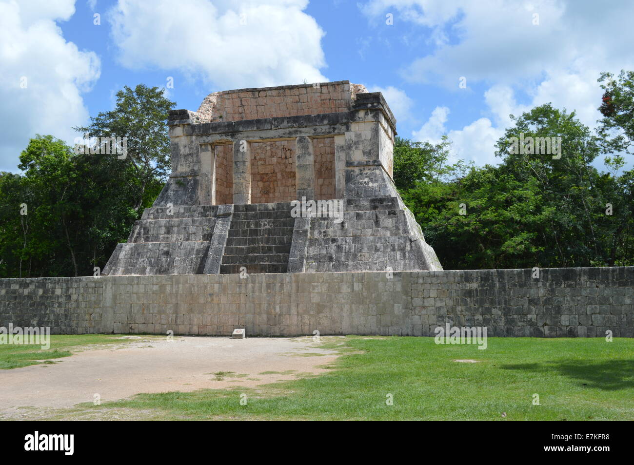 Mexique Yucatan,,Itza,Castillo,Chichen Itza Banque D'Images
