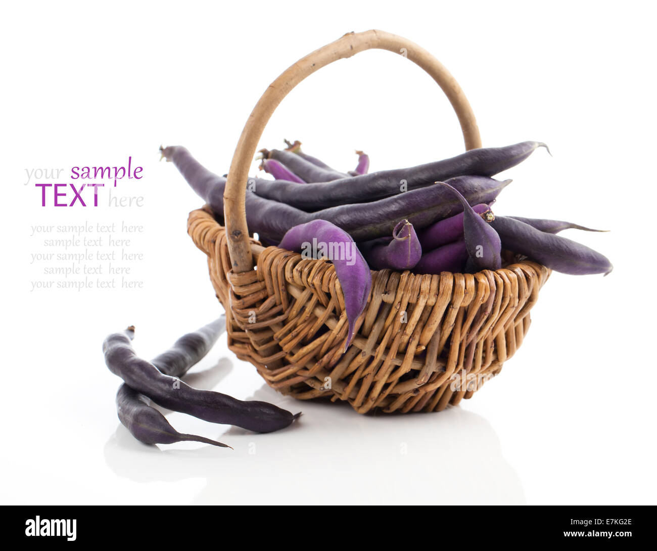 Gousses de haricots secs Banque d'image et photos - Alamy