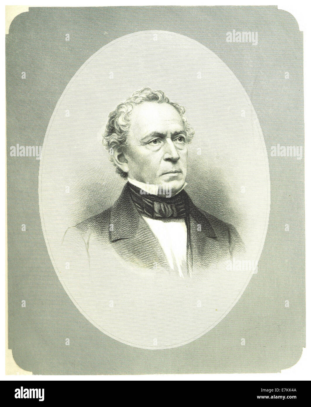 Cette illustration de 1868 par Crafts représente Edward Everett, un politicien américain influent, orateur et universitaire, connu pour son rôle aux États-Unis au XIXe siècle. Banque D'Images